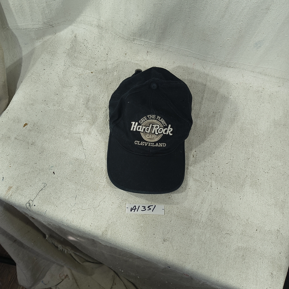Hard Rock Cafe Cleveland Black Adjustable Cap